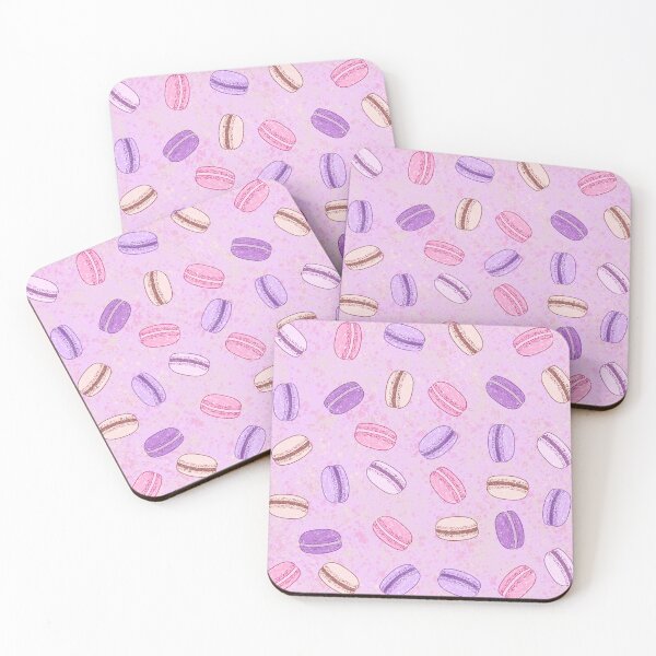 Item preview, Macarons on Pink  designed and sold by lisanganart.