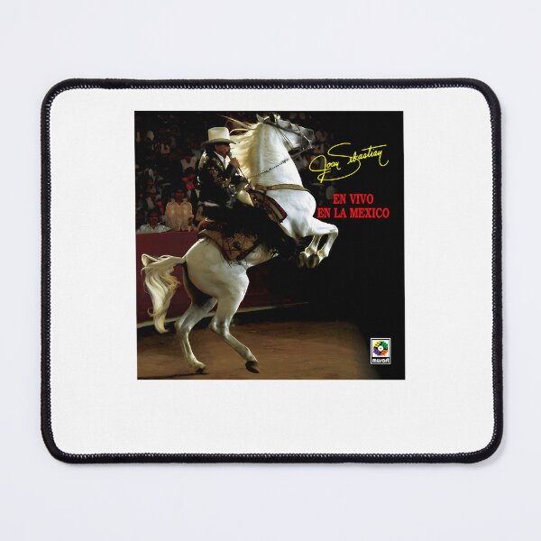 Item preview, Mexican Country Singer On Rearing White Horse Performance designed and sold by WelingtonWeiss.