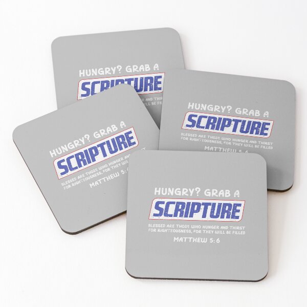 Item preview, Hungry Grab A Scripture Funny Christian God Jesus Men Women designed and sold by ArleneRowe.