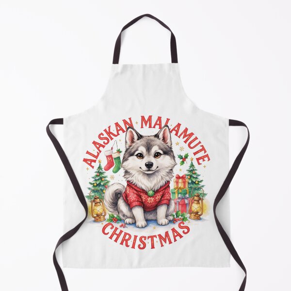 Item preview, Alaskan Malamute Christmas designed and sold by TheAnimalZ00.