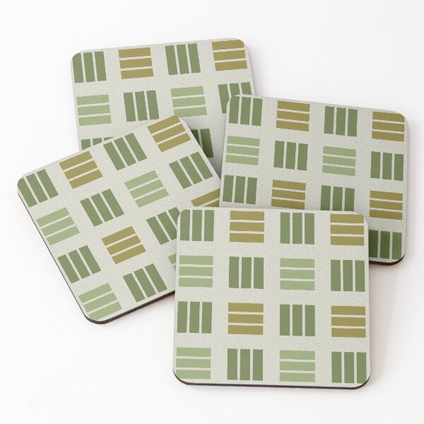 Item preview, Modern Block Grid Geometric Pattern Earth designed and sold by TexSta.