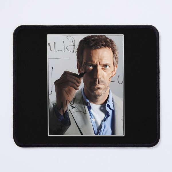 Item preview, House MD Dr Gregory House Writing On Glass Poster designed and sold by Joniba-Svz.