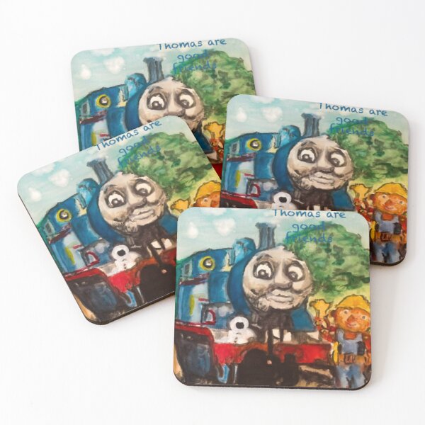 Item preview, Bob the Builder and Thomas the Tank are good friends designed and sold by Art by Fruitcake.