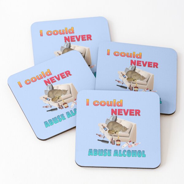 Item preview, Alcoholic cat meme designed and sold by Esmeraldas2.