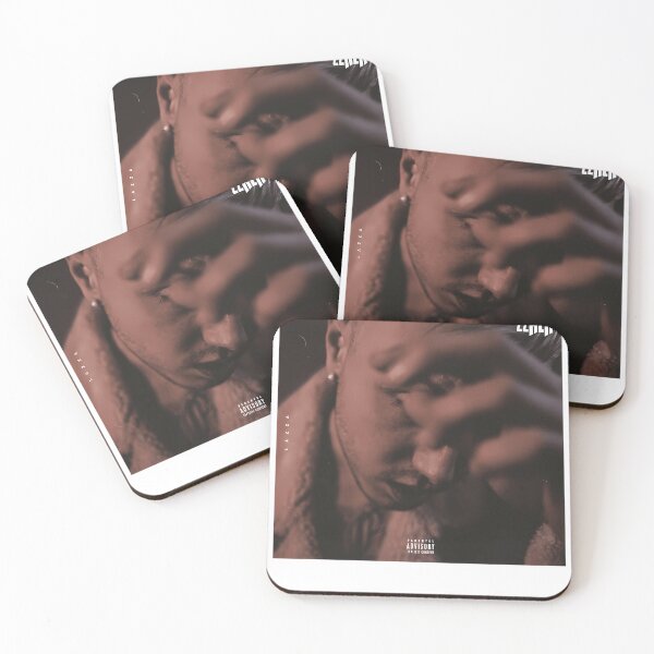 Item preview, Moody Portrait Of Rapper Covering Face Red Toned designed and sold by WelingtonWeiss.