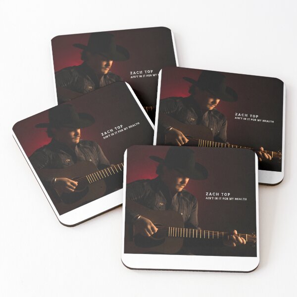 Item preview, Country Musician Playing Acoustic Guitar With Cowboy Hat designed and sold by WelingtonWeiss.