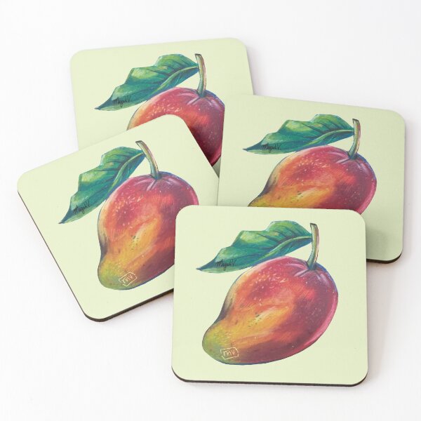 Item preview, Mango Colored Pencil Drawing  designed and sold by Mayali Artistry .