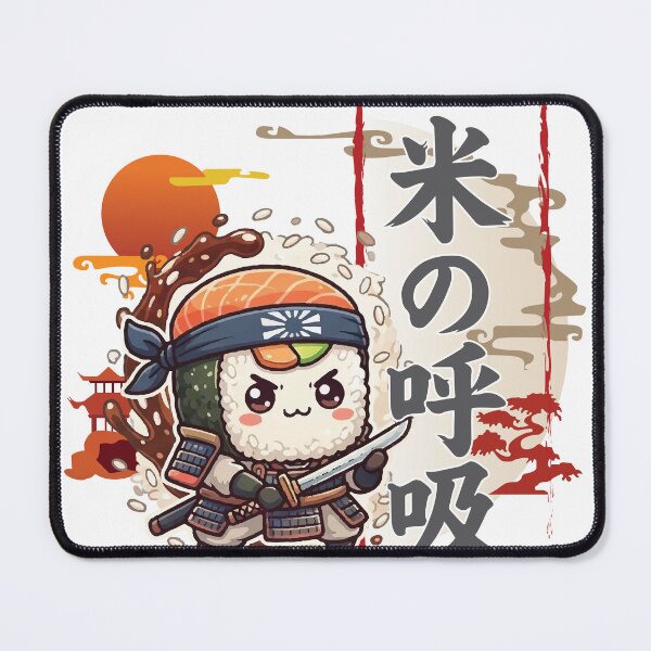 Item preview, Sushi Samurai - Kome no Kyokyu Anime Style designed and sold by digrafik.