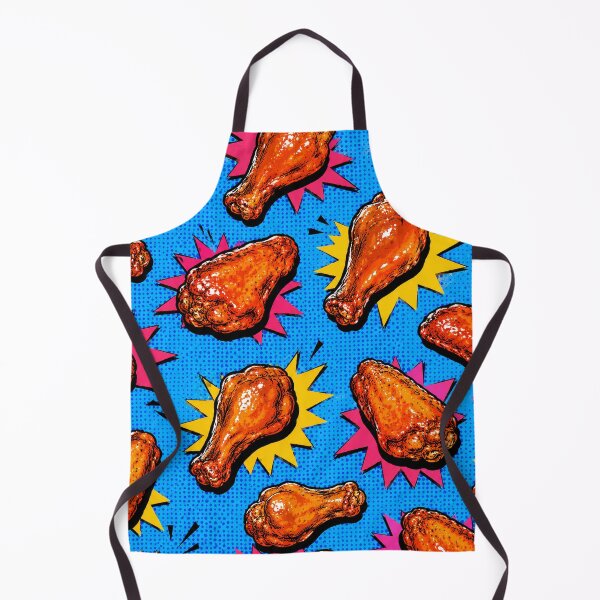 Item preview, Buffalo Chicken Wings Pop Art Pattern Spicy Food Graphic Tee designed and sold by TM DESIGNS AND MORE.