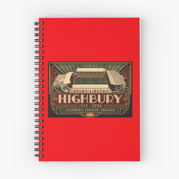 Item preview, Highbury Stadium Vintage Art Deco | Historic London Football Ground 1913-2006 designed and sold by Apex & Anthem .