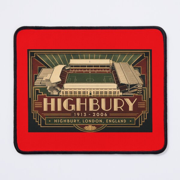 Item preview, Highbury Stadium Vintage Art Deco | Historic London Football Ground 1913-2006 designed and sold by Apex & Anthem .