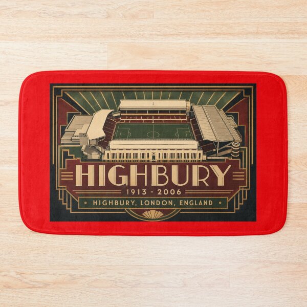 Item preview, Highbury Stadium Vintage Art Deco | Historic London Football Ground 1913-2006 designed and sold by Apex & Anthem .