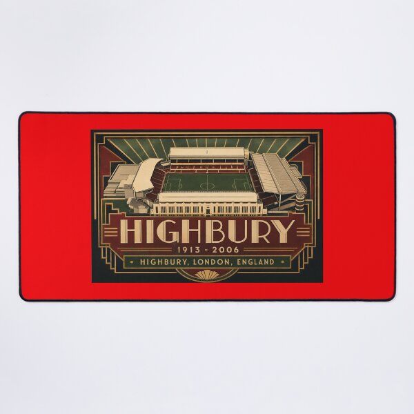 Item preview, Highbury Stadium Vintage Art Deco | Historic London Football Ground 1913-2006 designed and sold by Apex & Anthem .