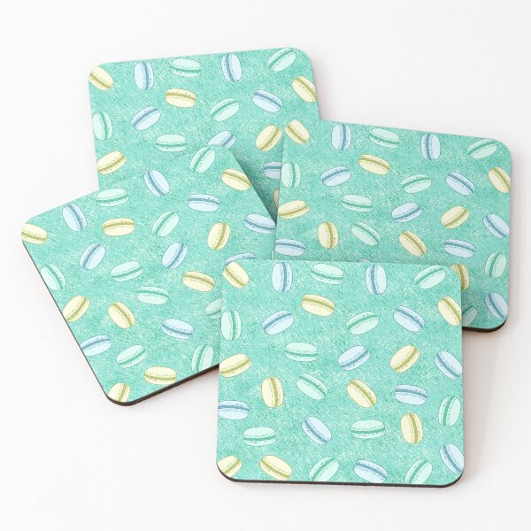Item preview, Macarons on Teal designed and sold by lisanganart.