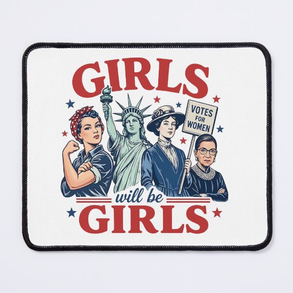 Item preview, Feminist Girls Will Be Girls Graphic designed and sold by AnaHahn.