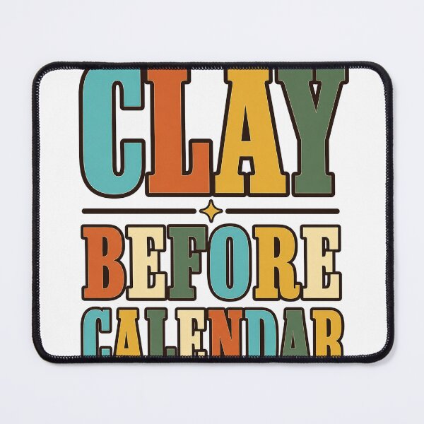 Item preview, Clay Before Calendar designed and sold by aihrgdesign.