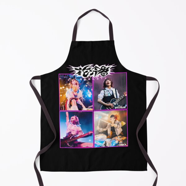 Item preview, All-Female Japanese Metal Group Live Performance Grid Collage designed and sold by TrendingShop99.