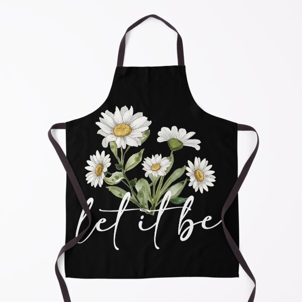 Item preview, Let It Be White Daisies Floral Inspirational Quote designed and sold by AnaHahn.