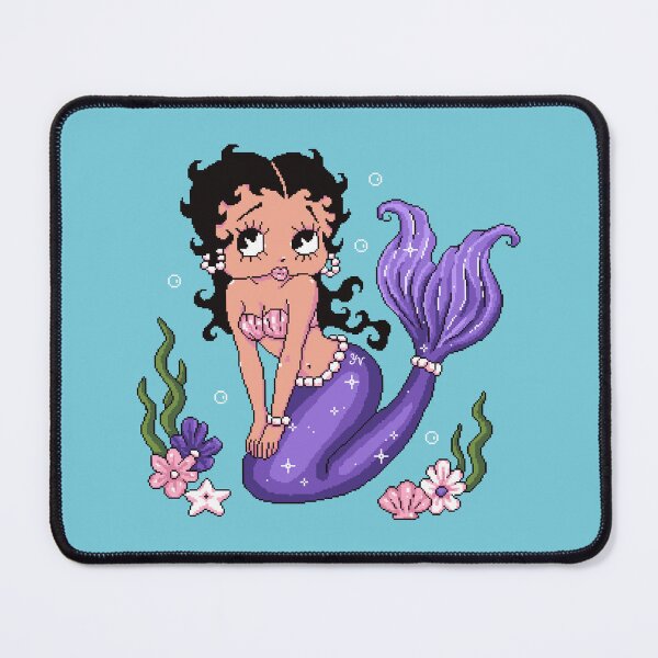 Item preview, Purple Mermaid Betty designed and sold by yearningviolet.