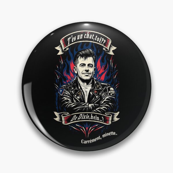 Item preview, T'es un chat, toi?? French Rockabilly Hepcat From Dixie designed and sold by Larry Oates.
