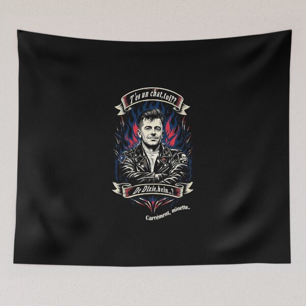 Item preview, T'es un chat, toi?? French Rockabilly Hepcat From Dixie designed and sold by Larry Oates.