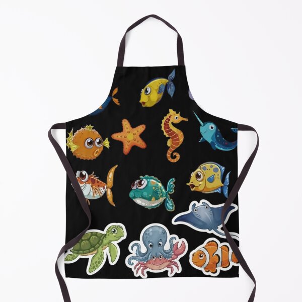 Item preview, Cute Kawaii Sea Creatures designed and sold by yanderedev.
