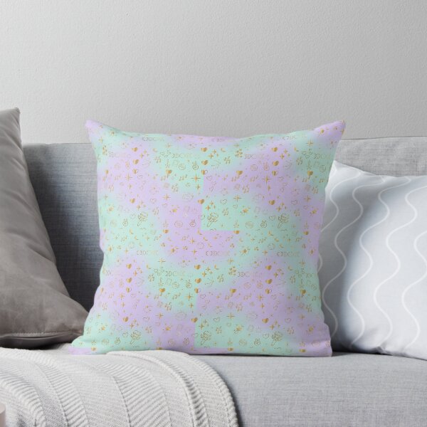 Item preview, Golden Celestial Pattern Mint and Lavender designed and sold by SolangeCelestial.