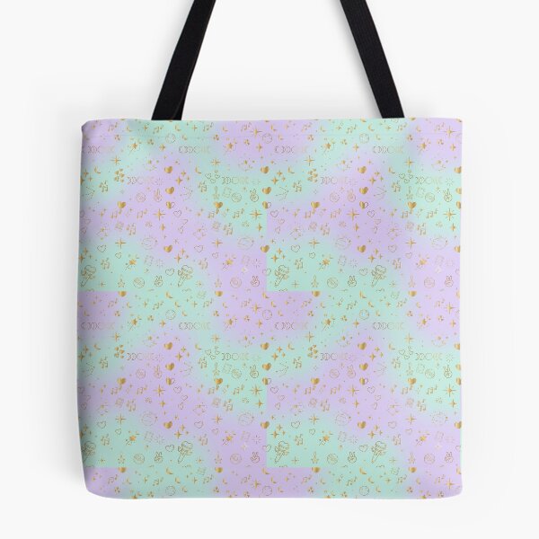 Item preview, Golden Celestial Pattern Mint and Lavender designed and sold by SolangeCelestial.