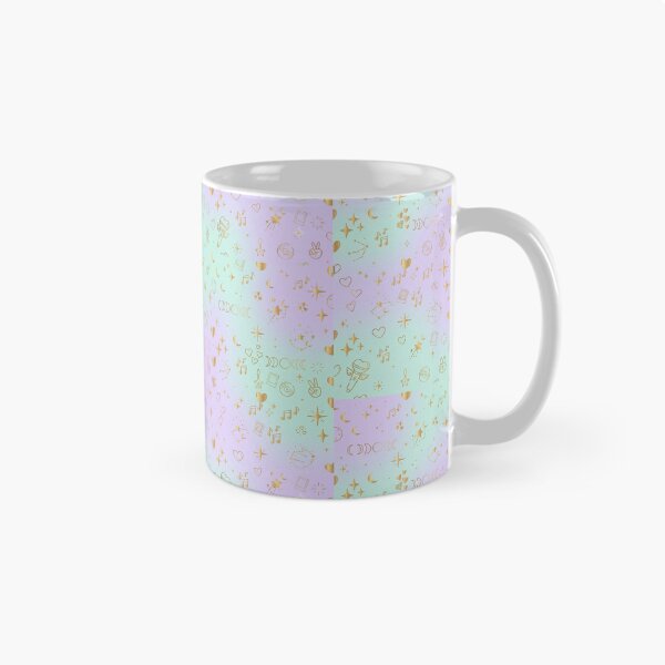 Item preview, Golden Celestial Pattern Mint and Lavender designed and sold by SolangeCelestial.