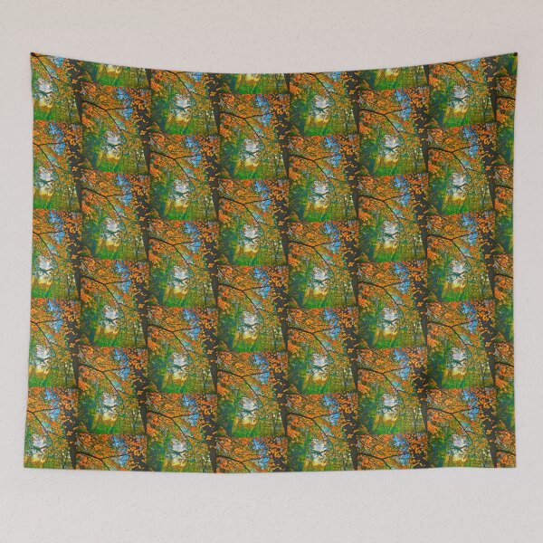 Item preview, Amber Leaves in the Forest designed and sold by KaleidoscopeMeg.
