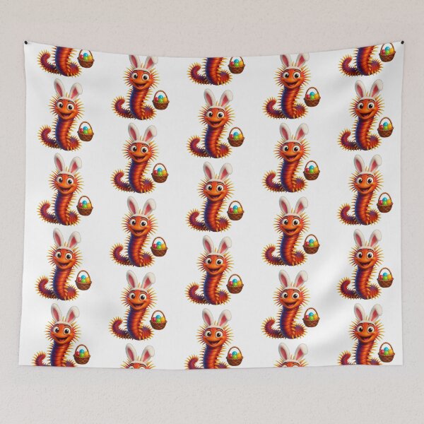 Item preview, Easter Marine Bristle Worm designed and sold by Sillytoe.