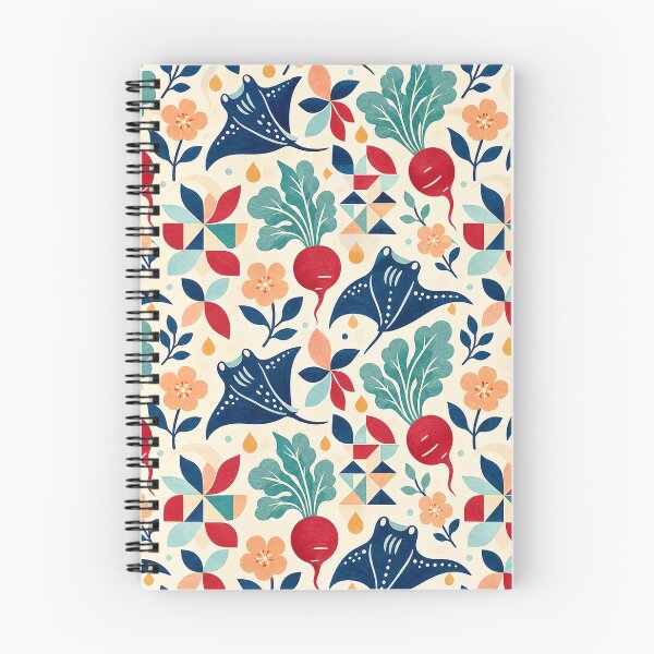 Item preview, Radish Manta Quilt Garden Pattern designed and sold by aihrgdesign.