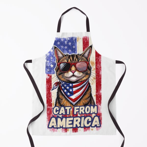 Item preview, Cat From America Funny Patriotic Cat Lover designed and sold by BellabdO.