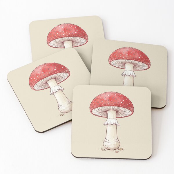 Item preview, Watercolor Fly Agaric designed and sold by Aureluxe.