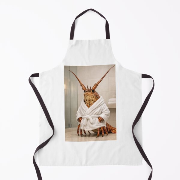 Item preview, Cozy Bathrobe Spiny Lobster designed and sold by Sillytoe.
