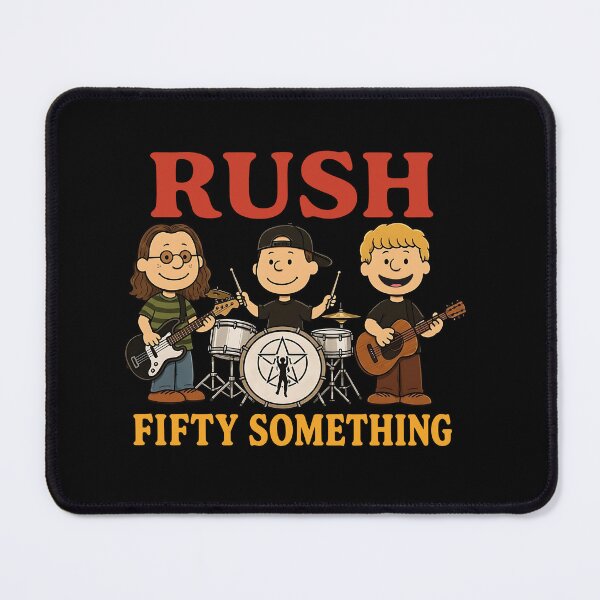 Item preview, Rush Fifty Something Style Cartoon Parody designed and sold by AnaHahn.