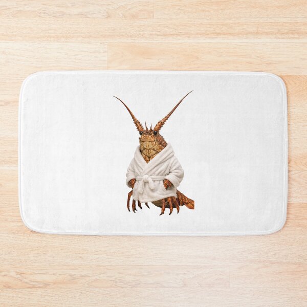 Item preview, Bathrobe Spiny Lobster designed and sold by Sillytoe.