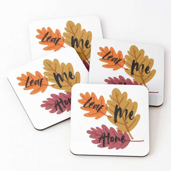 Item preview, Leaf Me Alone designed and sold by lizzieissorad.