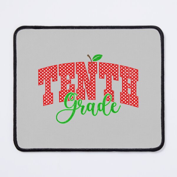 Item preview, 10th Grade Polka Dot Apple Back to School Student Teacher designed and sold by mjohnson9.