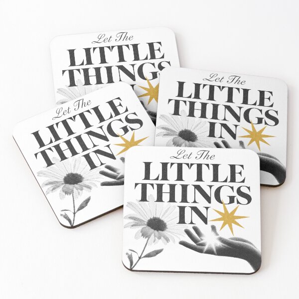 Item preview, Let The Little Things In designed and sold by GrooveAndGlow.
