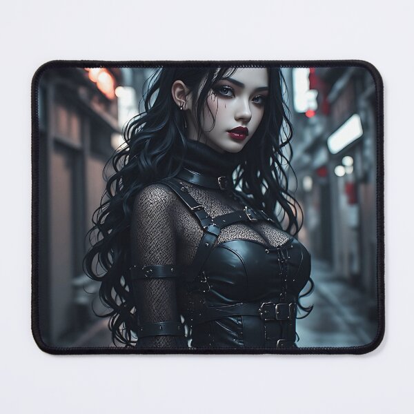 Item preview, Hot Halloween Anime Goth Girl Waifu 400 designed and sold by Your New Fixation.