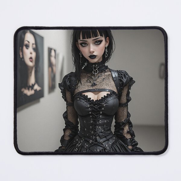 Item preview, Hot Halloween Anime Goth Girl Waifu 401 designed and sold by Your New Fixation.