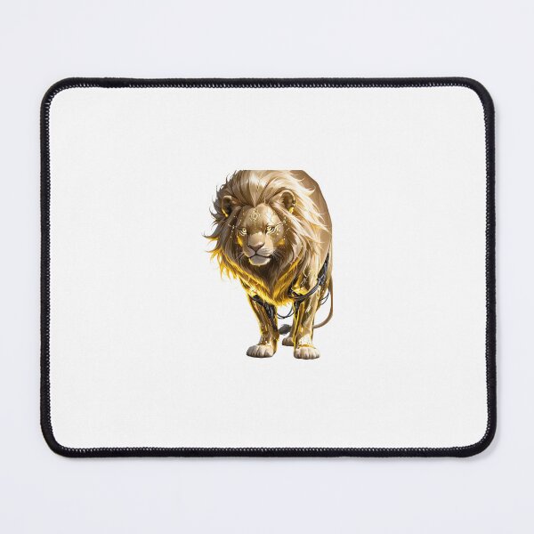 Item preview, The Vantablack Lion - Dark Luxury Apex Predator Art designed and sold by Chrome cinematic.