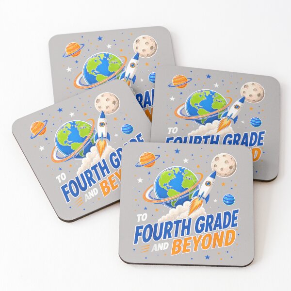 Item preview, 4th Grade Boys First Day of Fourth Grade Back to School Moon designed and sold by mjohnson9.