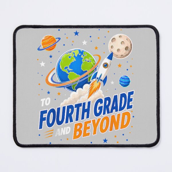Item preview, 4th Grade Boys First Day of Fourth Grade Back to School Moon designed and sold by mjohnson9.