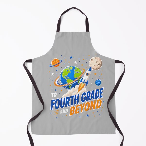 Item preview, 4th Grade Boys First Day of Fourth Grade Back to School Moon designed and sold by mjohnson9.