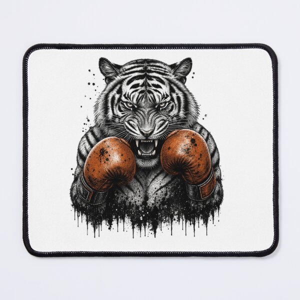 Item preview, Boxing Tiger — Fierce Tiger in Boxing Gloves designed and sold by RickyHN7.