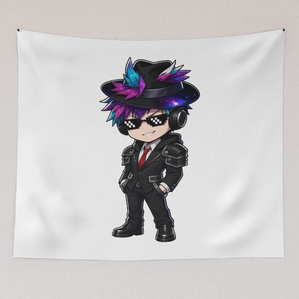 Item preview, Chibi Galaxy Hat Hero designed and sold by NextLevelThread.