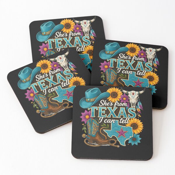 Item preview, She'S From Texas I Can Tell Western Cowgirl Vintage designed and sold by JamesCrArt.