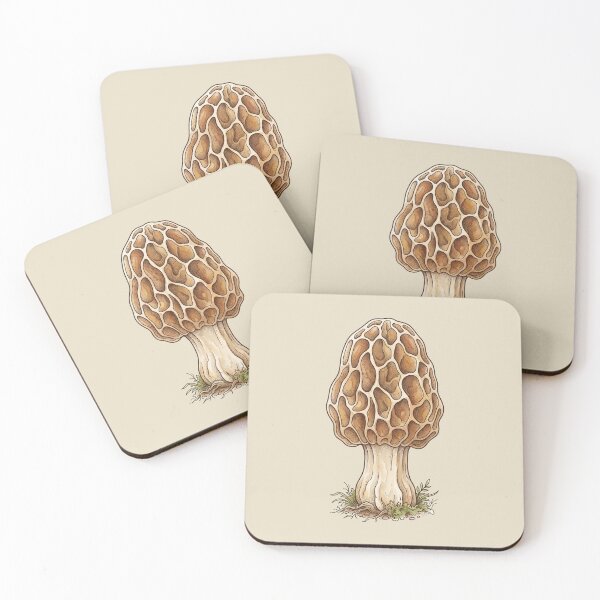 Item preview, Watercolor Morel designed and sold by Aureluxe.